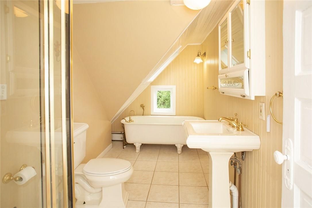 Bathroom, Free Standing Baths, Glass Shower, Interior