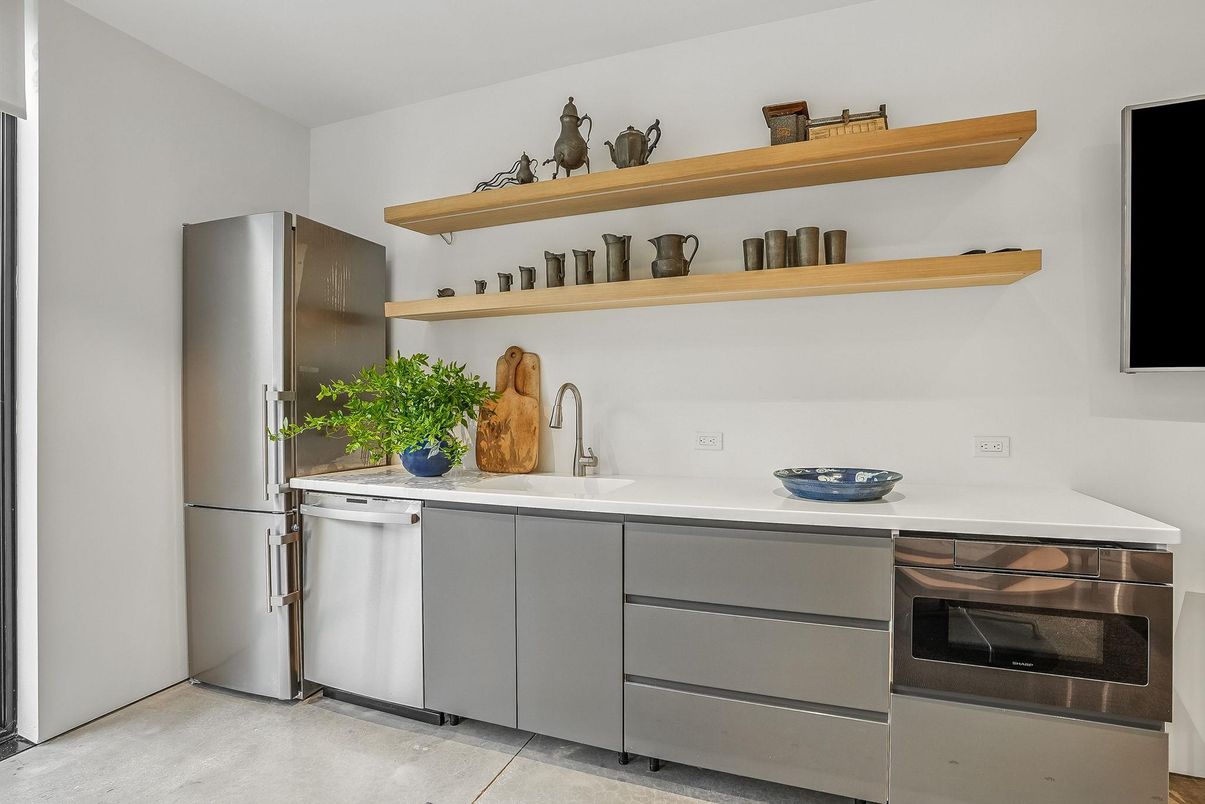 Interior, Kitchen, Stainless Steel Appliances
