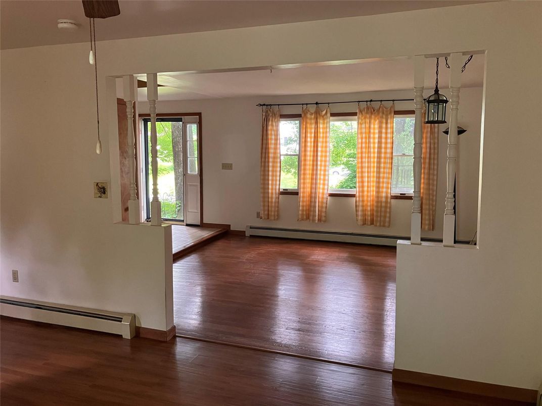 Empty room, Interior, Wood Texture Flooring
