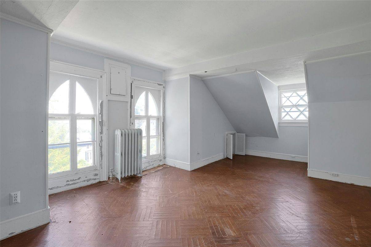 Empty room, Interior, Wood Texture Flooring