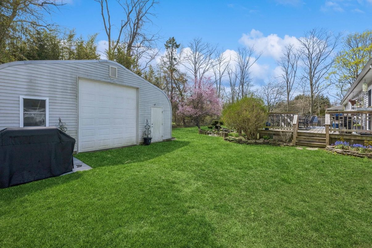 Backyard, Detached Garage, Exterior