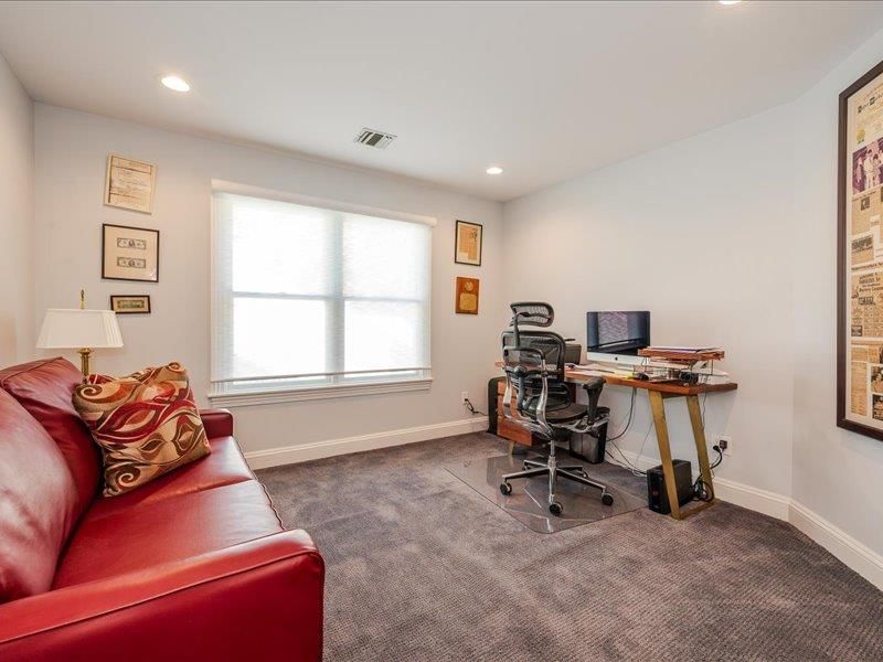 Home Office, Interior, Recessed Lighting