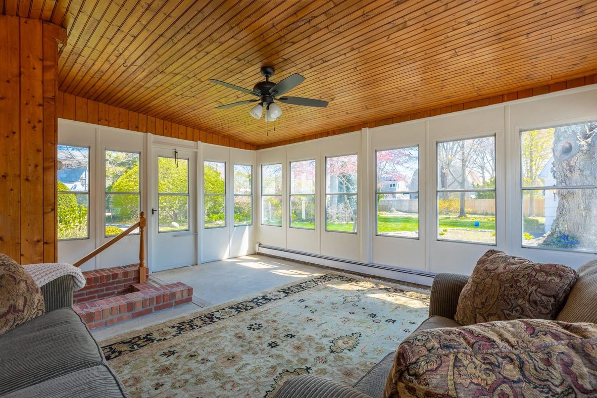 Interior, Sun Room, Wooden Ceilings, Wooden Walls