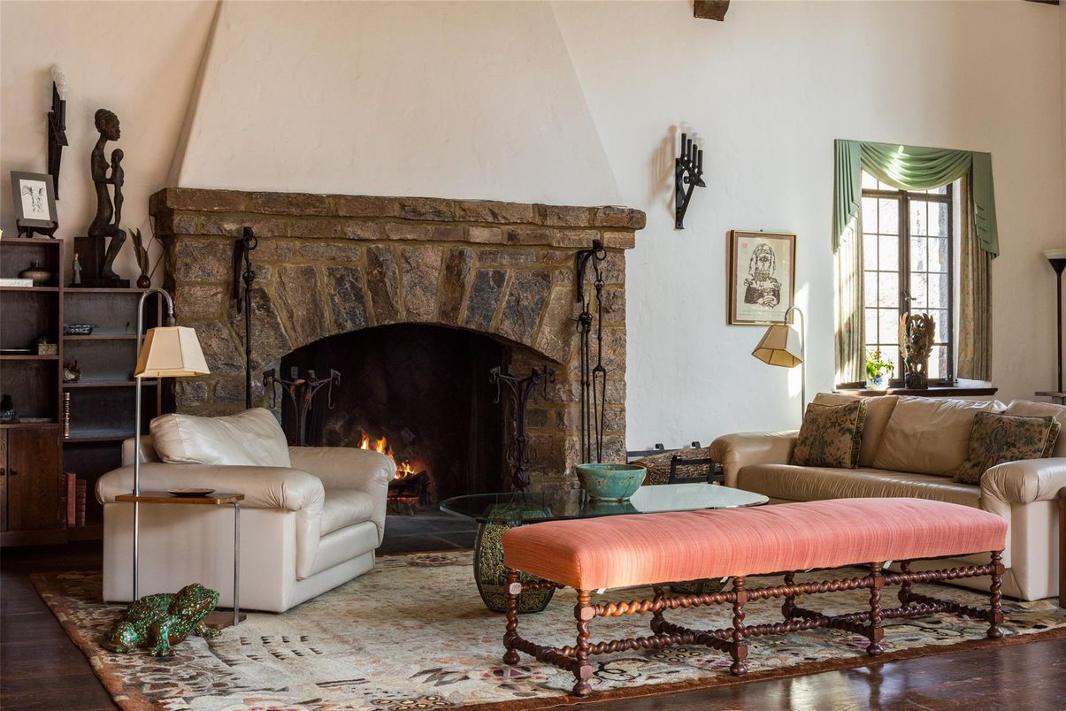 Fireplace, Interior, Living room, Wood Texture Flooring