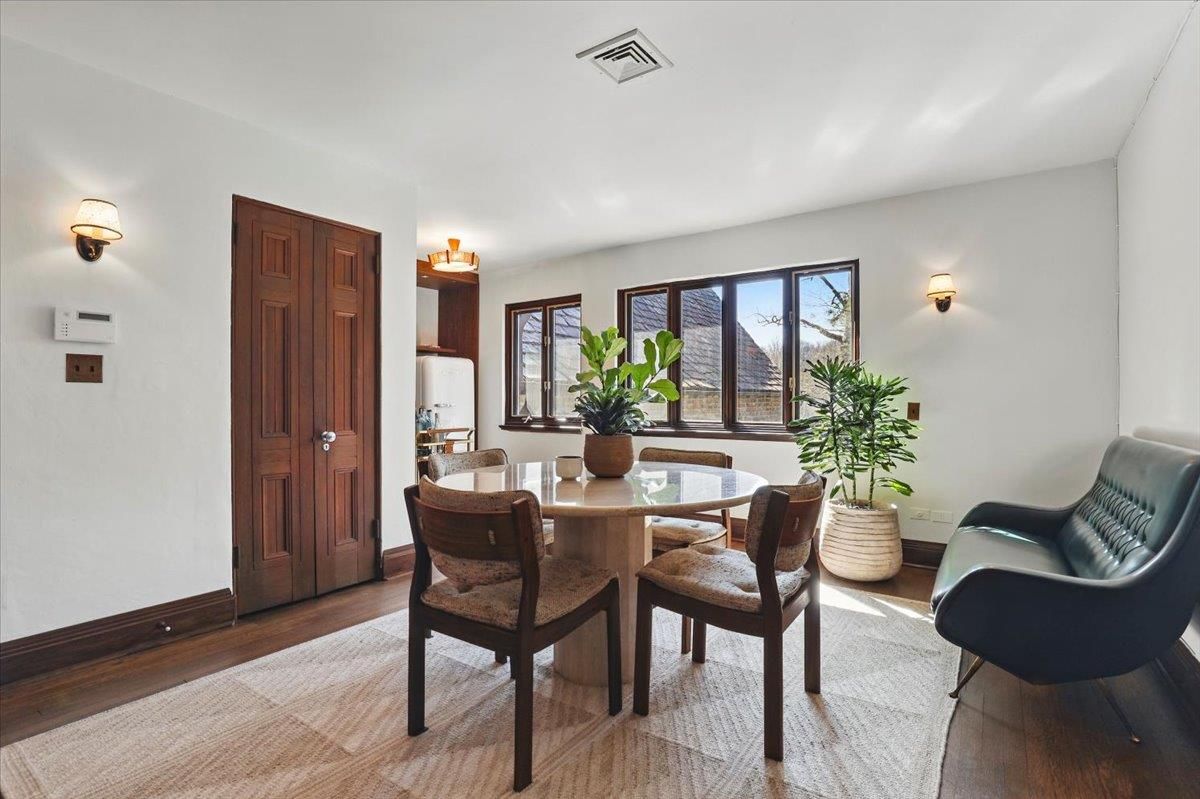 Dining room, Interior, Wood Texture Flooring