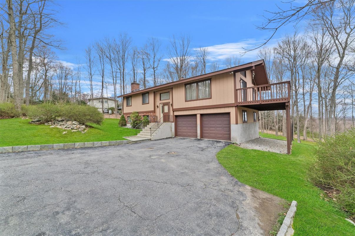 Attached, Backyard, Exterior, Facade, Raised Ranch