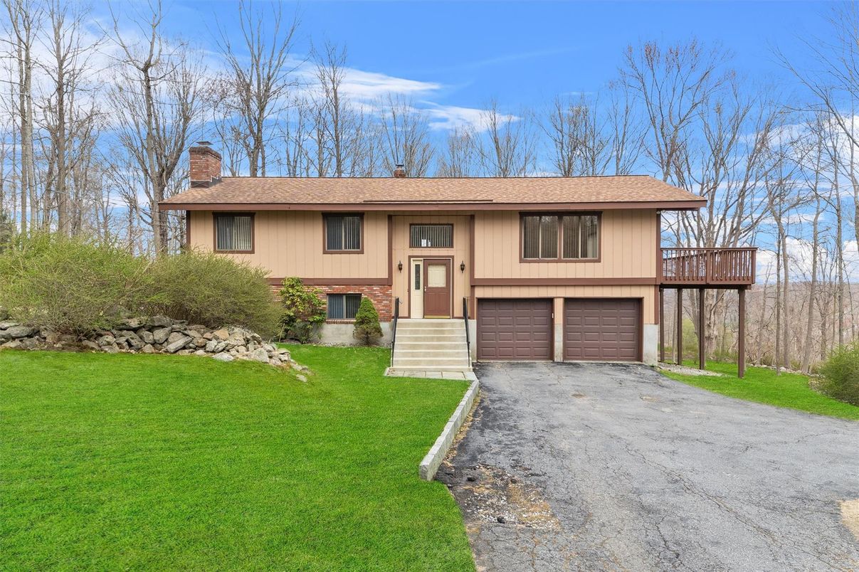 Attached, Backyard, Exterior, Facade, Raised Ranch