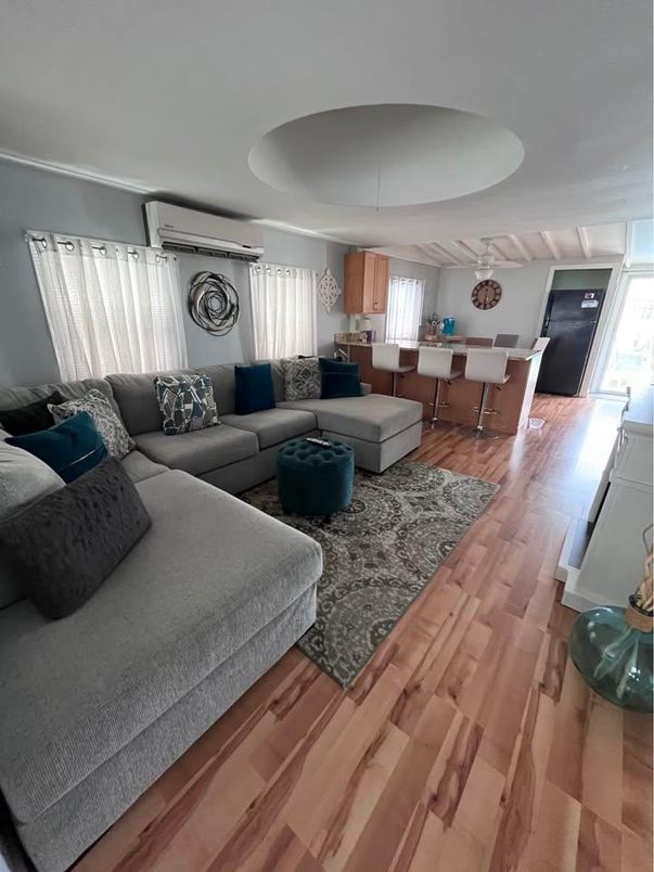Dining room, Interior, Kitchen, Living room, Wood Texture Flooring