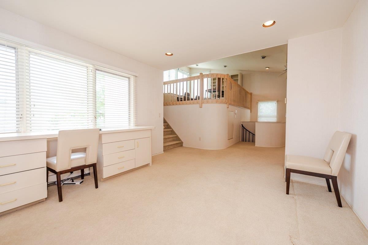 Home Office, Interior, Recessed Lighting