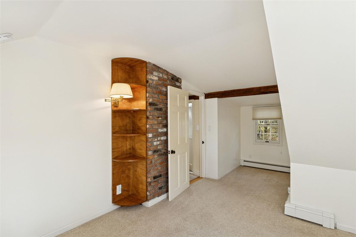 Empty room, Fireplace, Interior