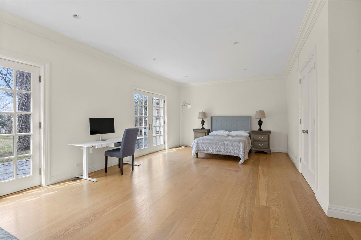 Bedroom, Home Office, Interior, Wood Texture Flooring