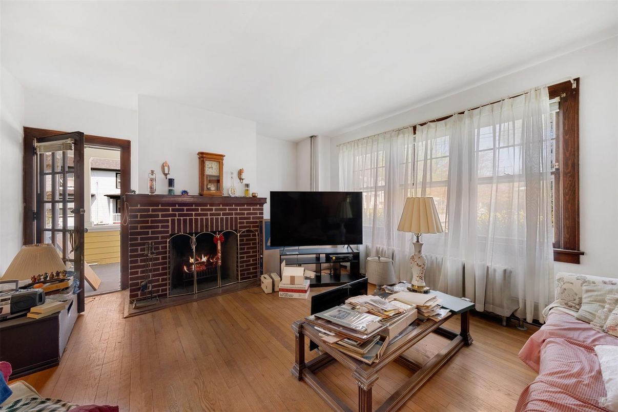 Fireplace, Interior, Living room, Wood Texture Flooring