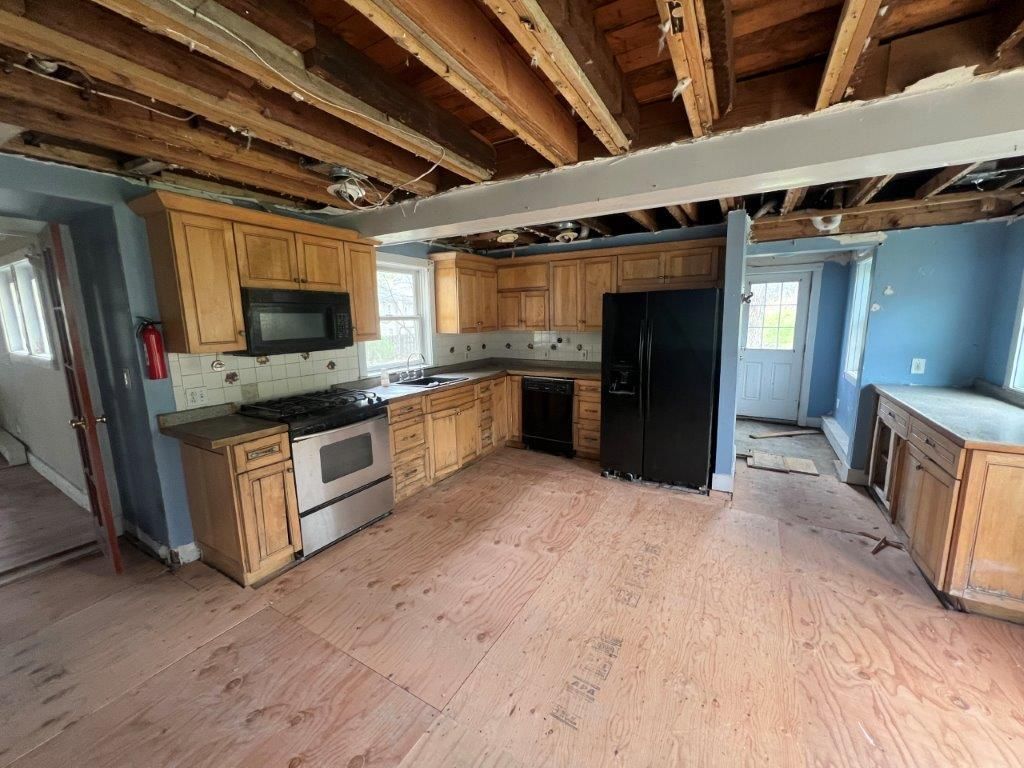 Interior, Kitchen, Wooden Beams, Wooden Ceilings, Wood Texture Flooring
