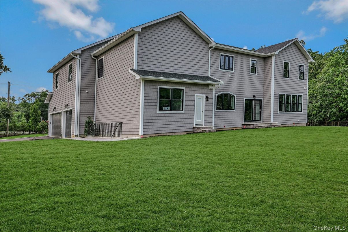 Attached, Backyard, Exterior, Facade, Farmhouse