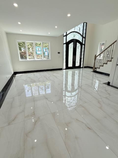 Interior, Marble, Recessed Lighting