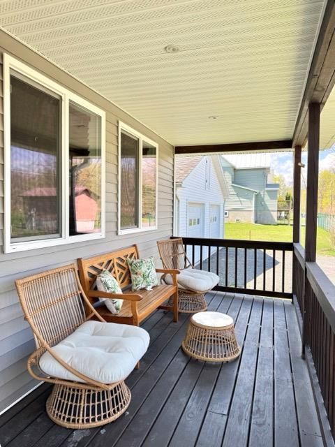 Exterior, Wood Texture Flooring