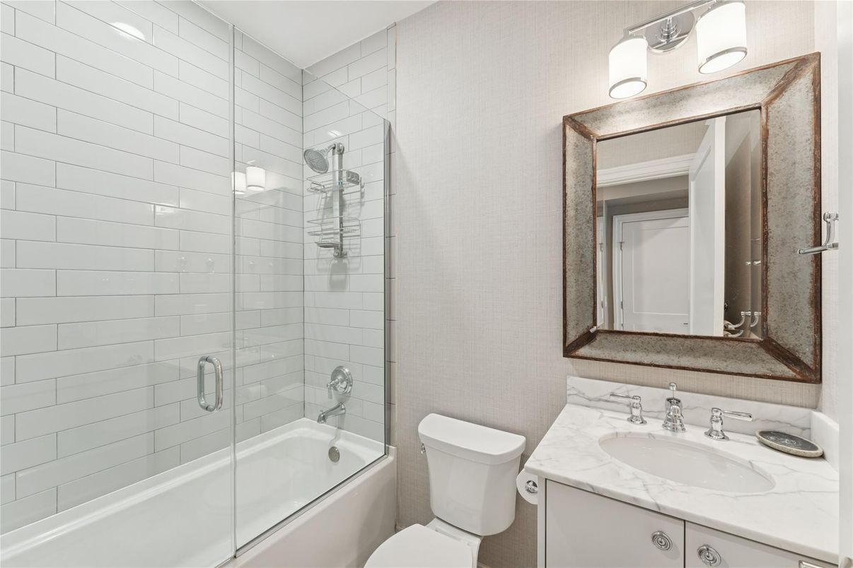 Bathroom, Glass Shower, Interior