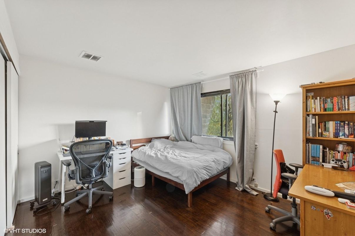 Bedroom, Home Office, Interior, Wood Texture Flooring