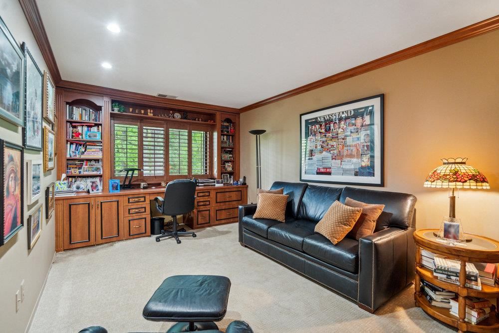 Home Office, Interior, Recessed Lighting