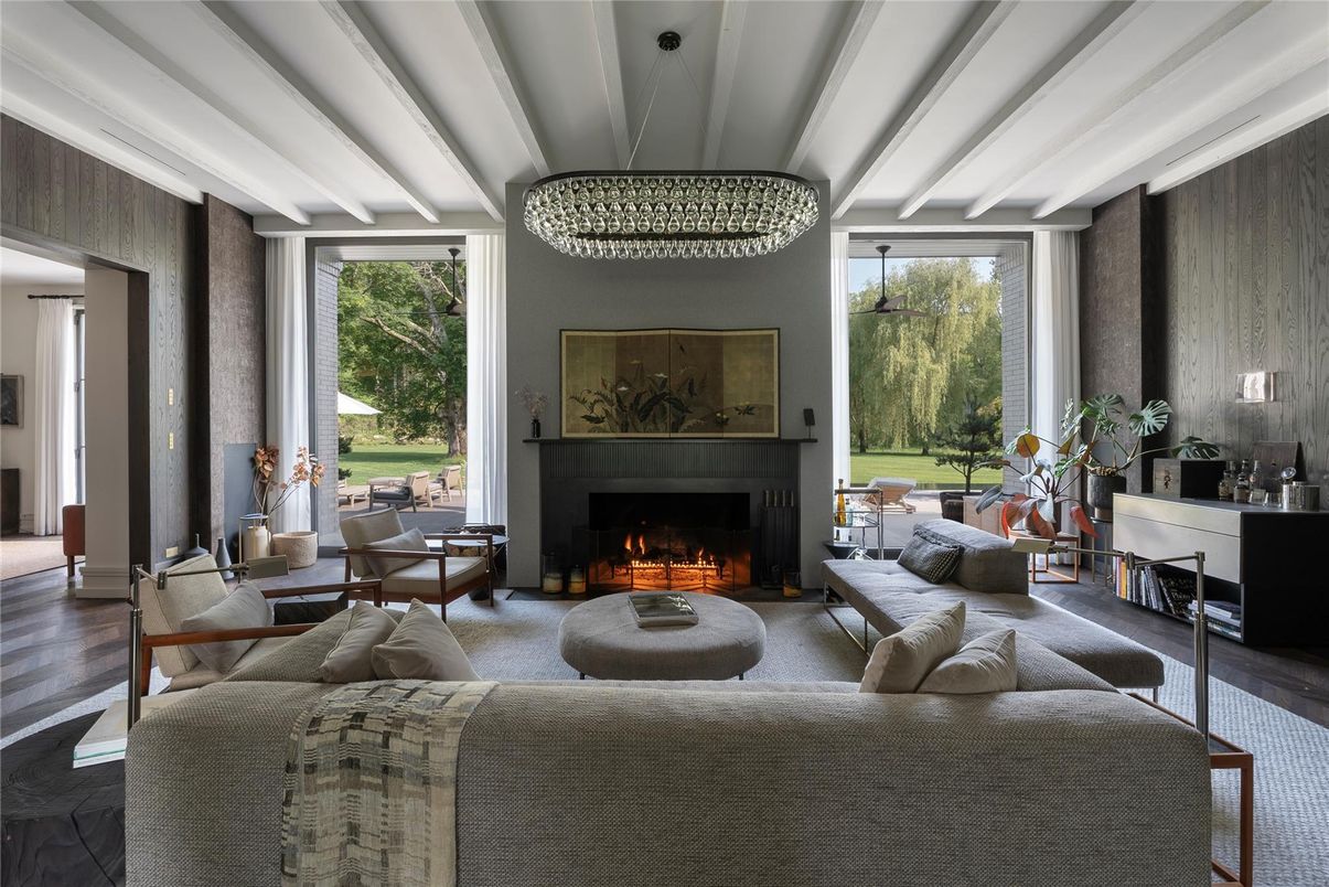 Fireplace, Interior, Living room, Wood Texture Flooring