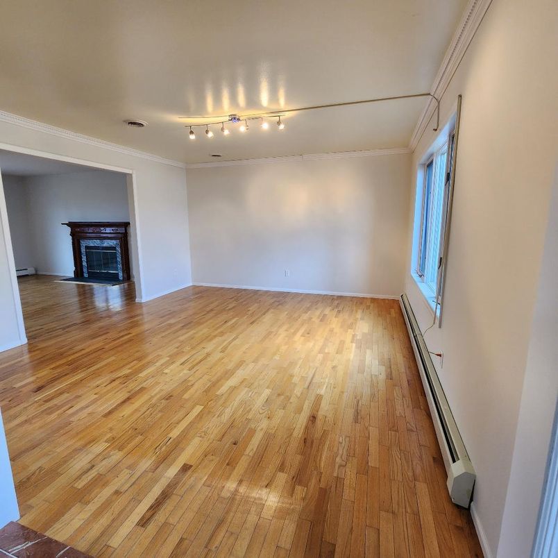 Empty room, Fireplace, Interior, Wood Texture Flooring