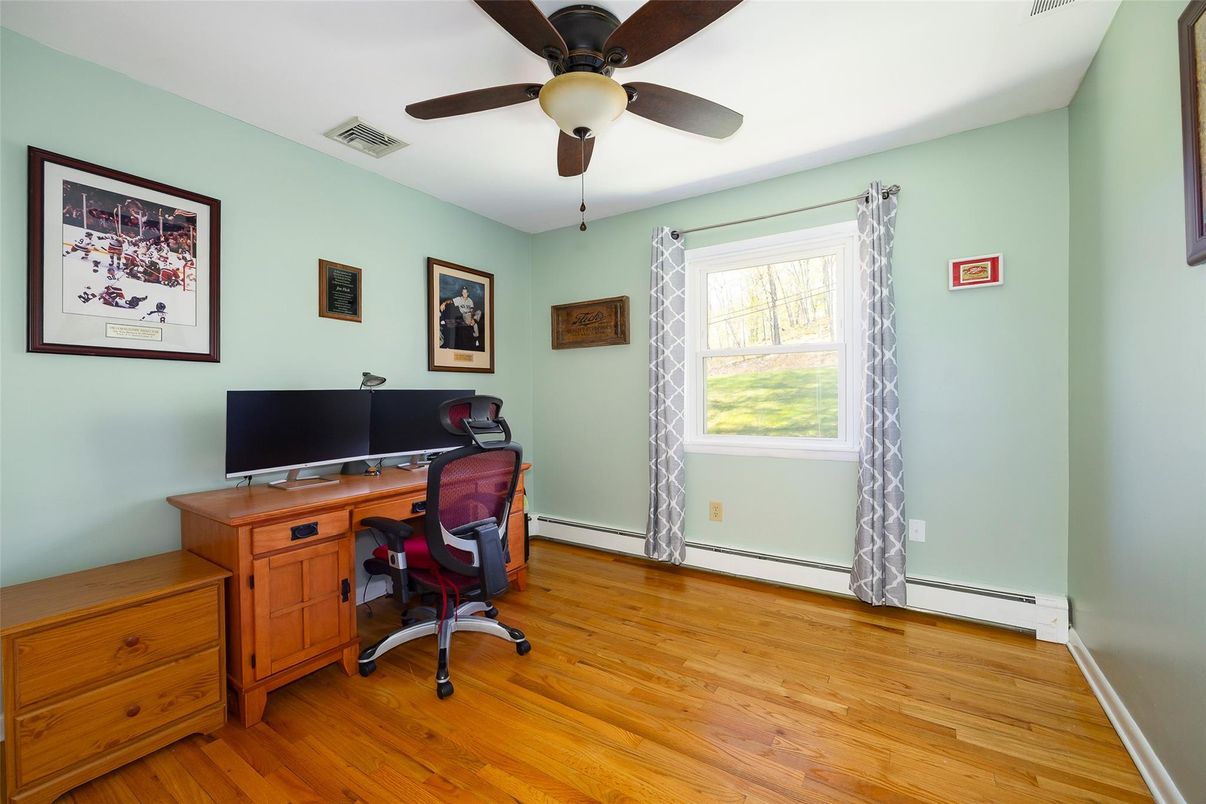 Home Office, Interior, Wood Texture Flooring