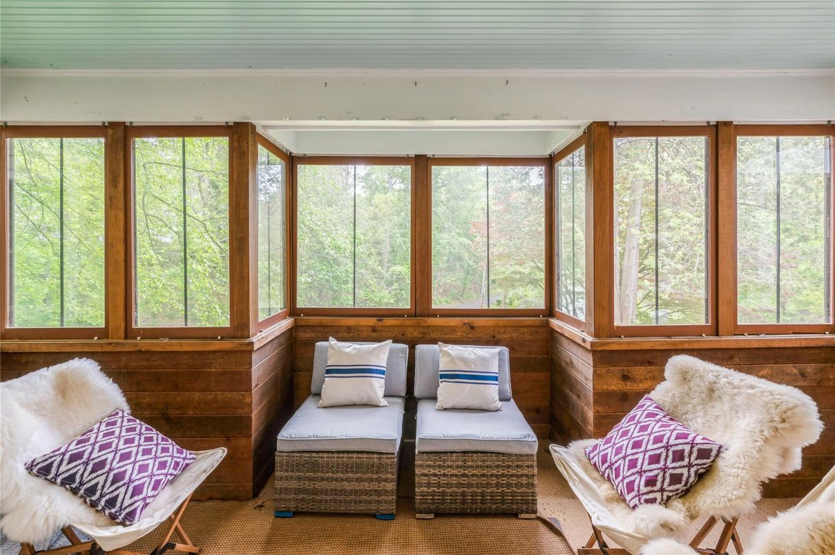 Interior, Sun Room, Wooden Walls