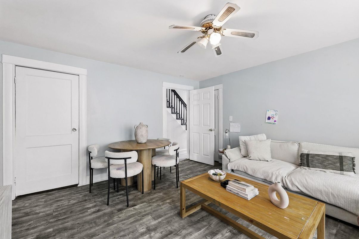 Bedroom, Dining room, Interior, Living room, Wood Texture Flooring