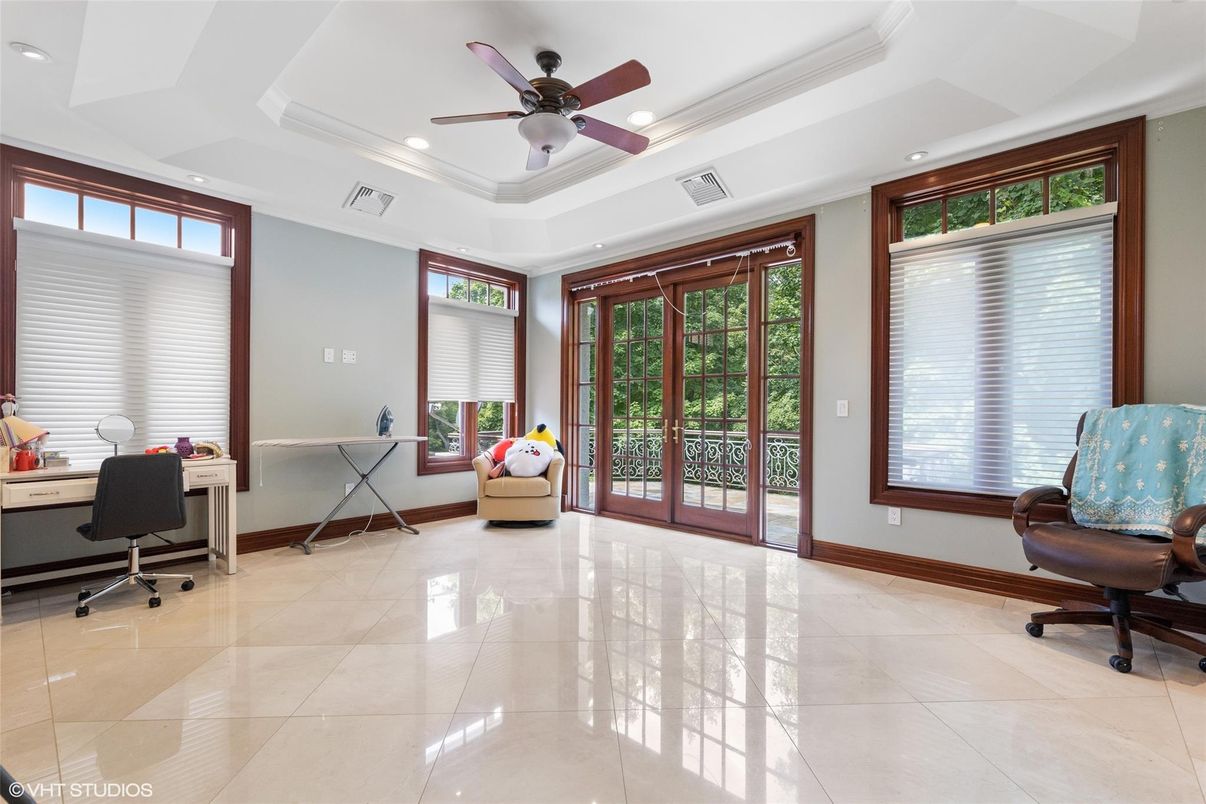 Home Office, Interior, Recessed Lighting
