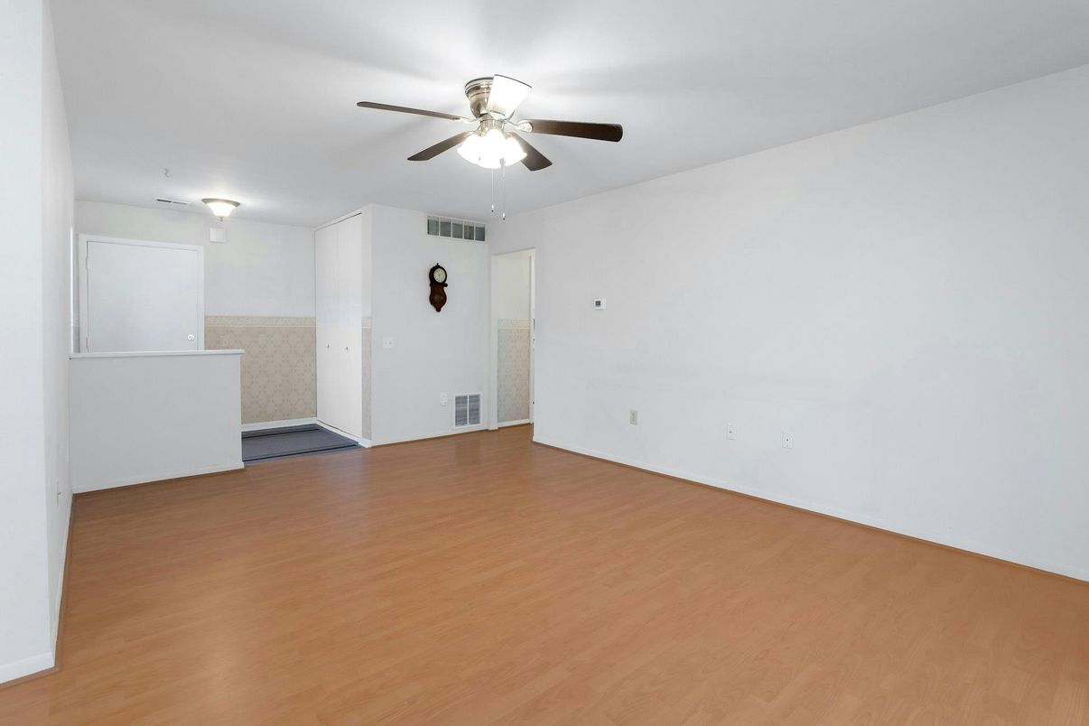 Empty room, Interior, Wood Texture Flooring