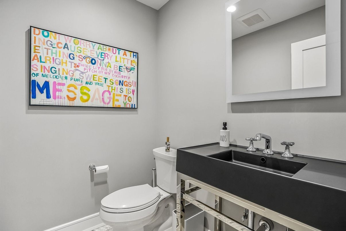 Bathroom, Interior, Recessed Lighting