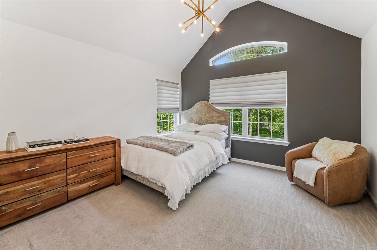 Bedroom, Interior, Pendant Lights