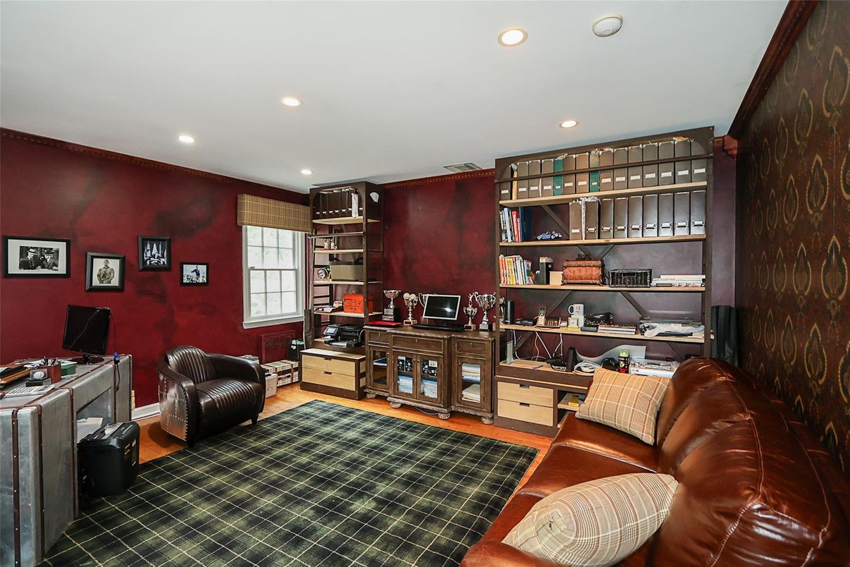 Home Office, Interior, Recessed Lighting