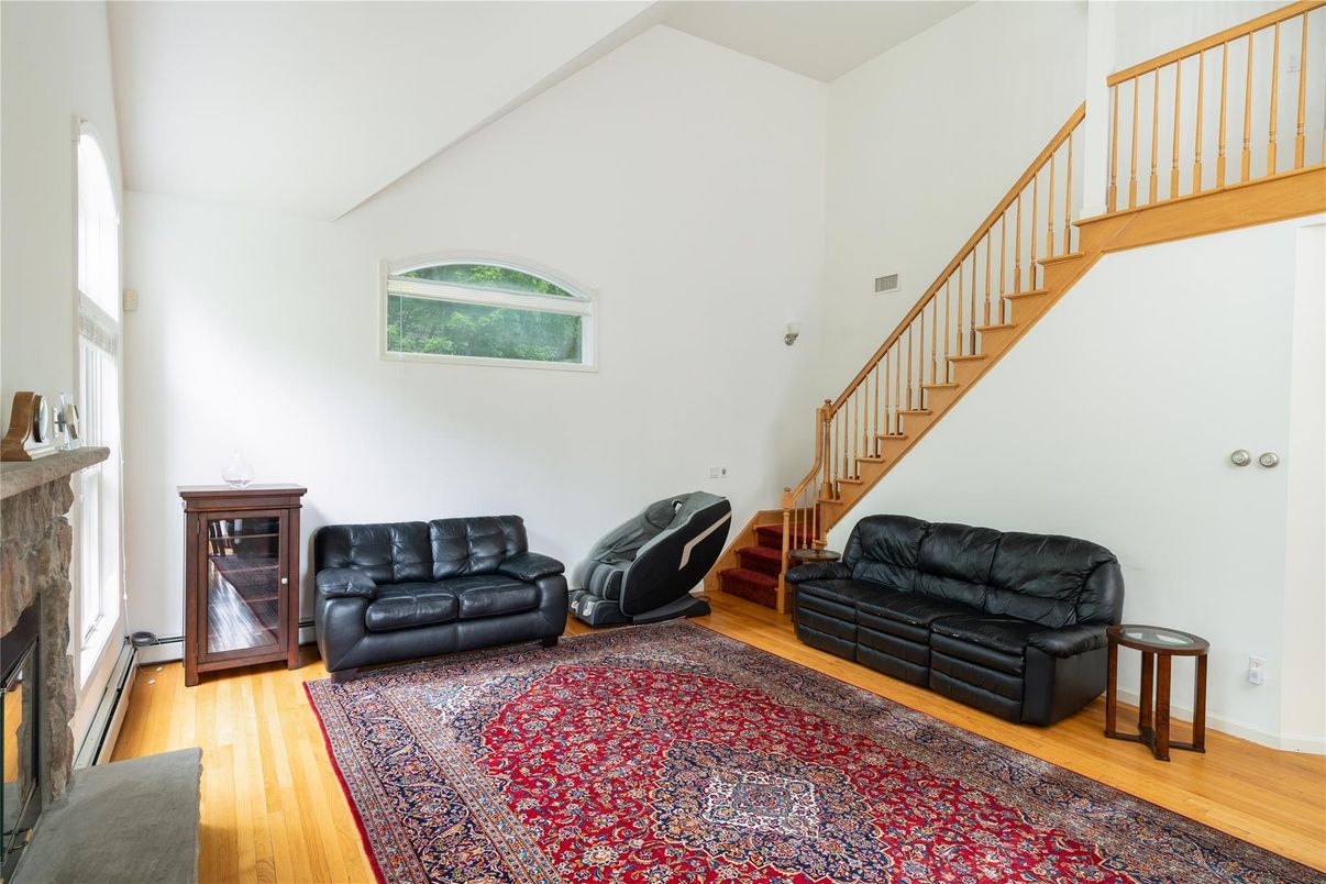 Fireplace, Interior, Wood Texture Flooring