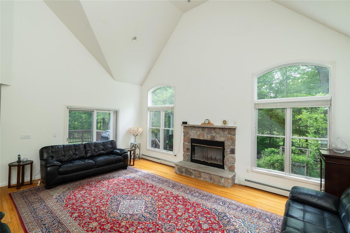 Fireplace, Interior, Wood Texture Flooring