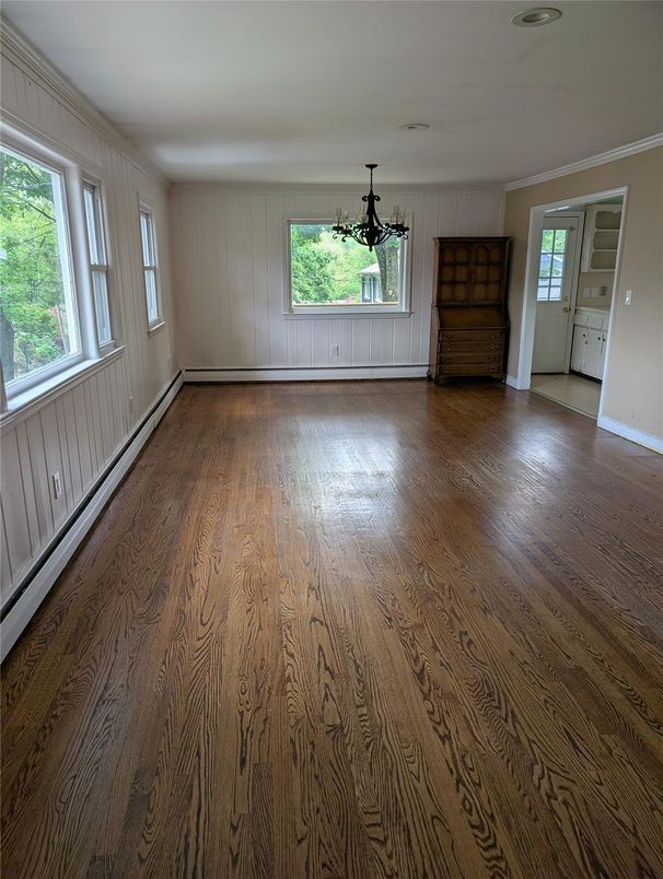 Empty room, Interior, Wood Texture Flooring