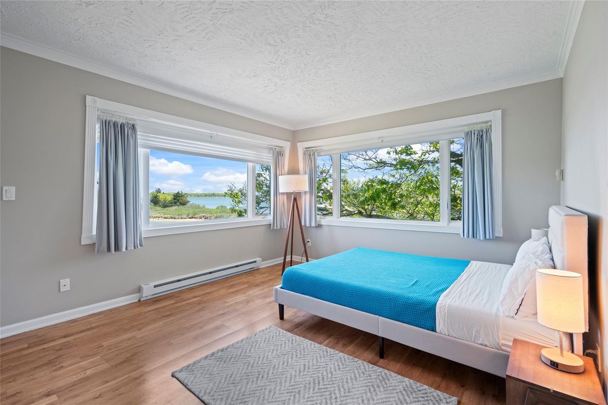 Bedroom, Interior, Water, Wood Texture Flooring