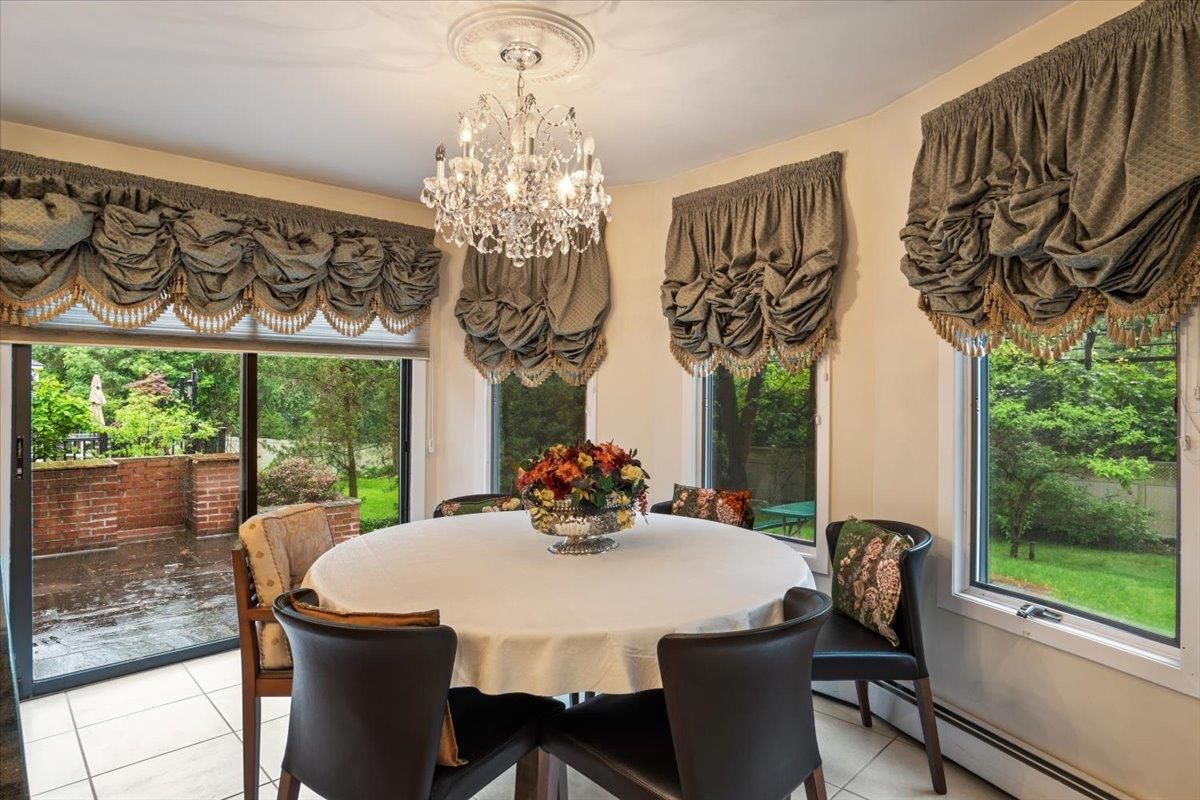 Chandelier, Dining room, Interior