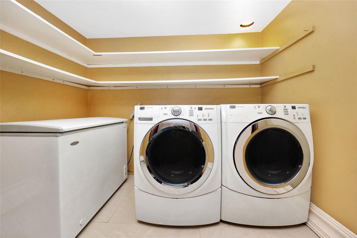 Interior, Recessed Lighting, Washer