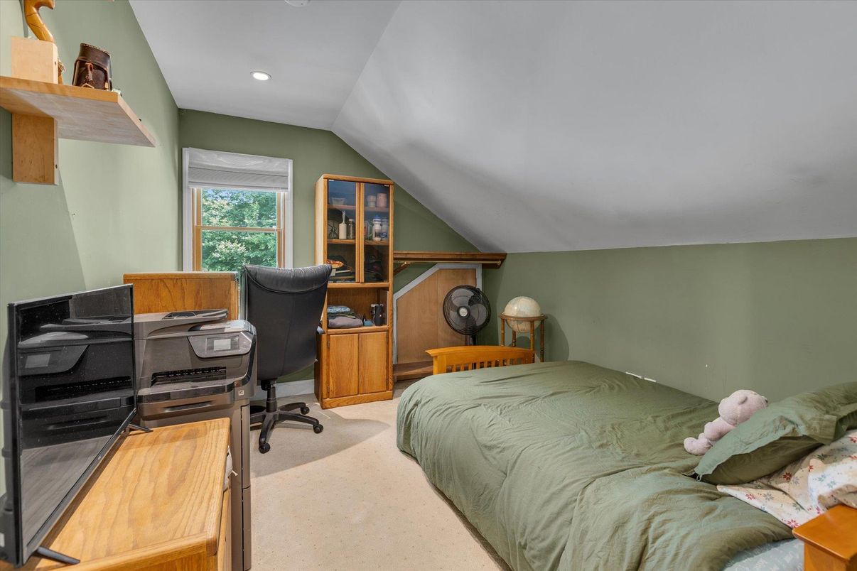 Bedroom, Home Office, Interior, Recessed Lighting