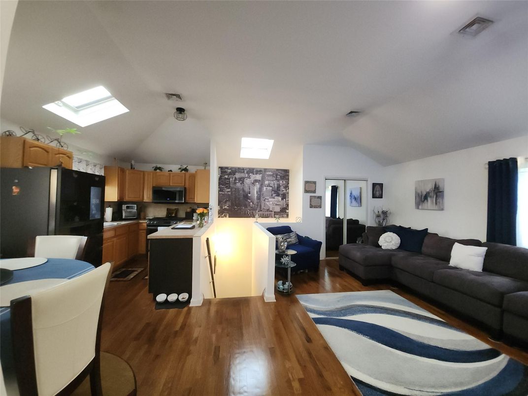 Dining room, Interior, Kitchen, Living room, Wood Texture Flooring