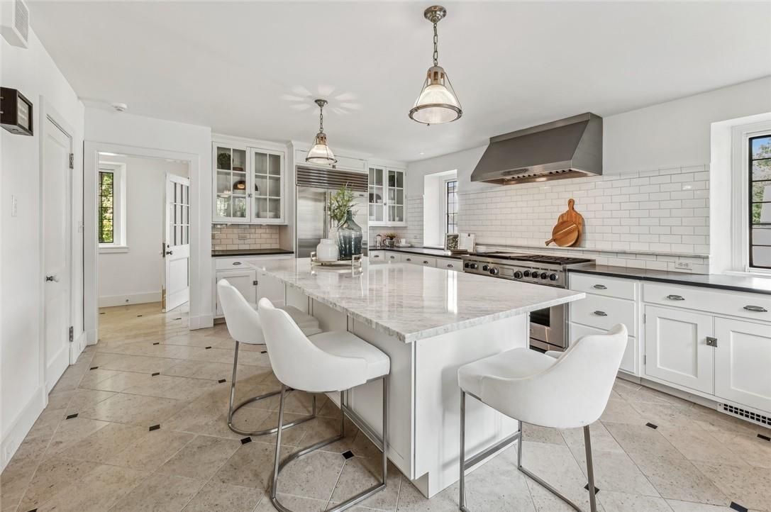 Interior, Kitchen, Pendant Lights, Stainless Steel Appliances