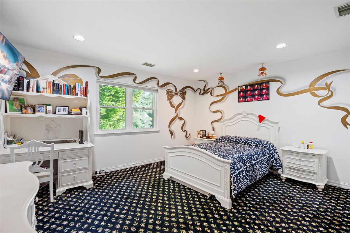 Bedroom, Home Office, Interior, Recessed Lighting