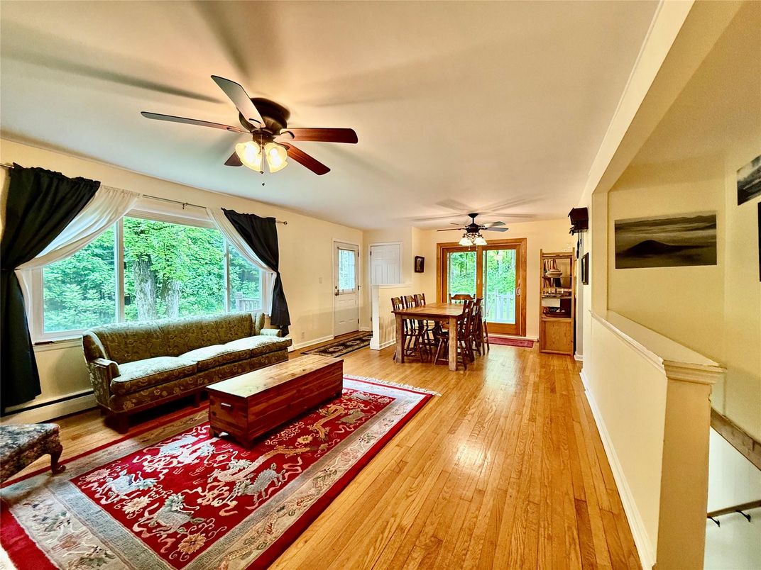 Dining room, Interior, Wood Texture Flooring