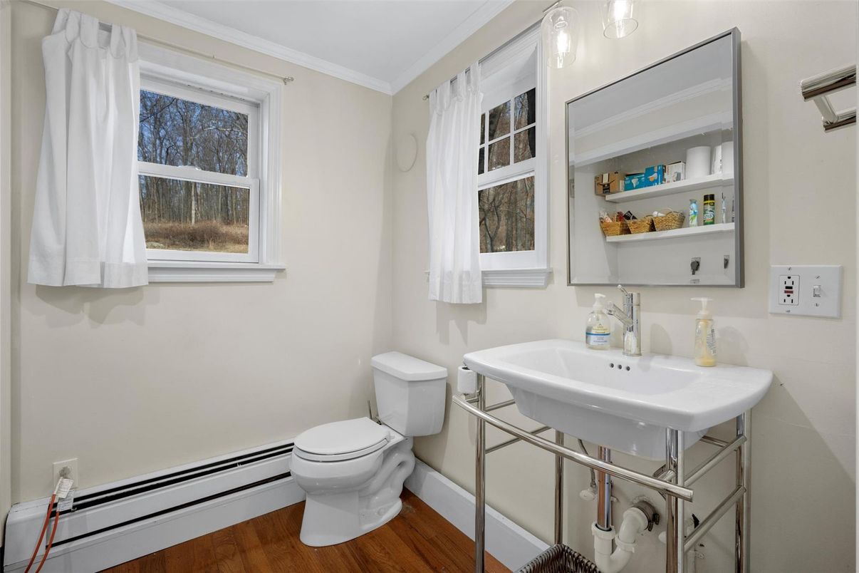 Bathroom, Interior, Wood Texture Flooring