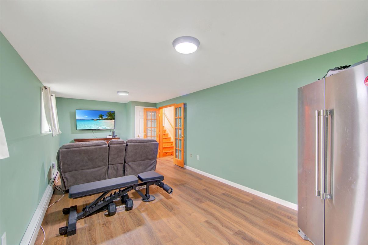 Home Theatre Room, Interior, Kitchen, Living room, Wood Texture Flooring