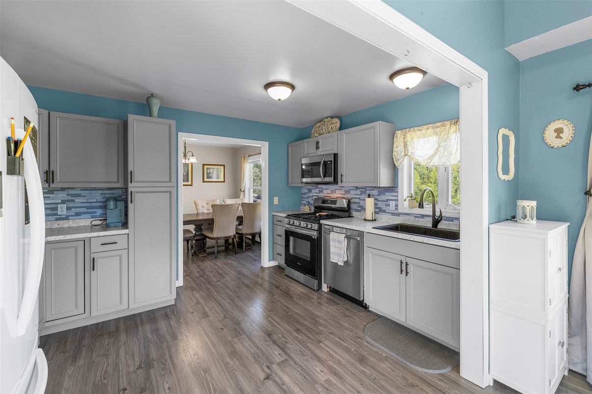 Dining room, Interior, Kitchen, Wood Texture Flooring