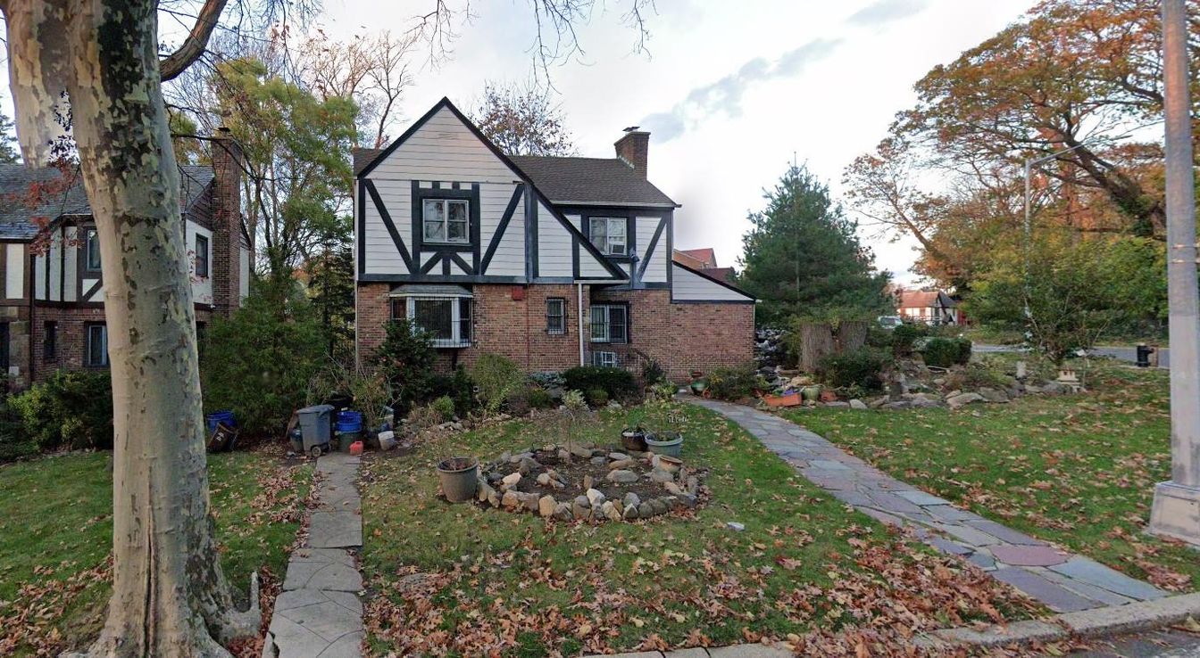 Backyard, Exterior, Facade, Brick Facade, Tudor Revival