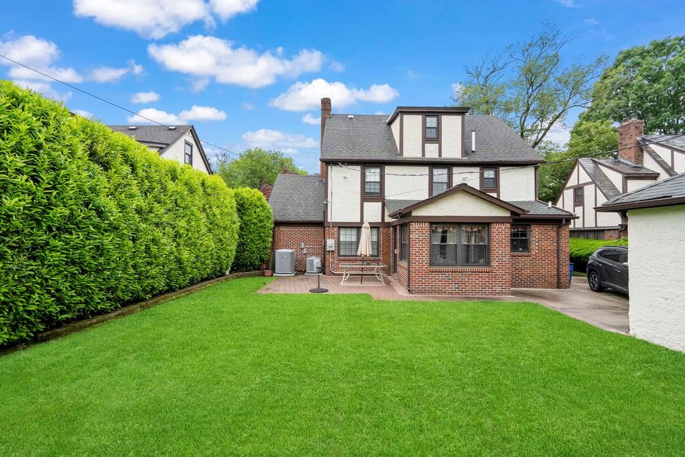 Backyard, Exterior, Facade, Brick Facade, Tudor Revival