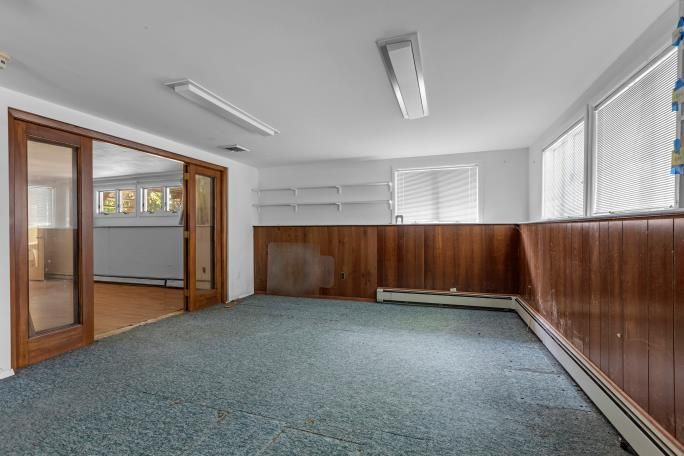 Empty room, Interior, Wooden Walls